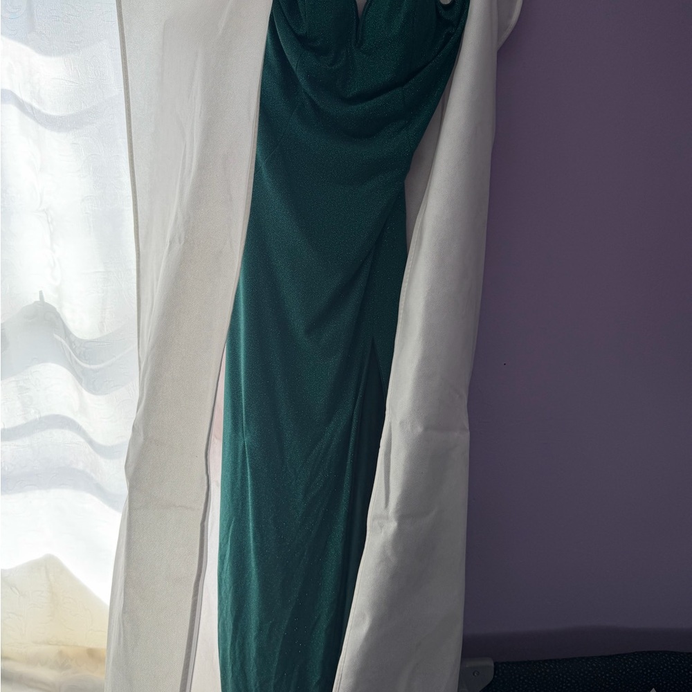Jovanni emerald prom dress